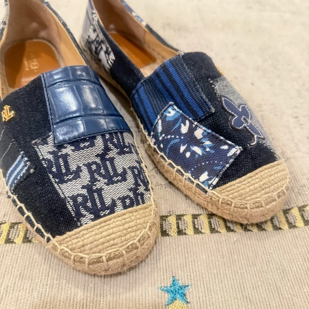 Women's Lauren Ralph Lauren Cameryn Patchwork Espadrille